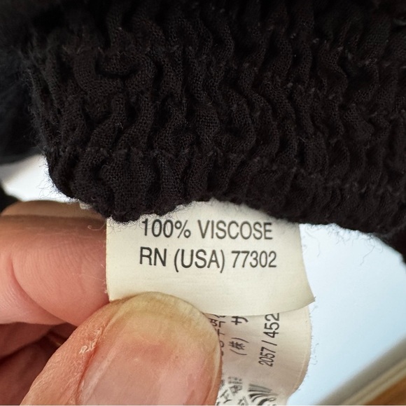 Zara Collection Black Tie-Front Blouse – Women’s M - Picture 4 of 4